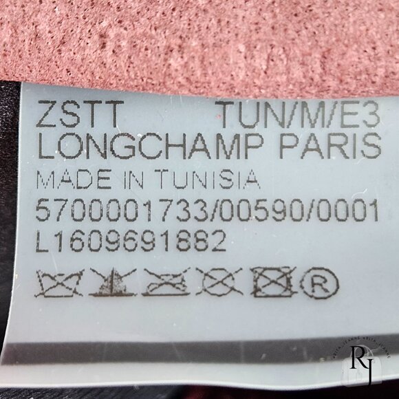 #21 Longchamp Le Pliage Dandy Backpack Geometric Print – Red/Fig - Picture 15 of 15